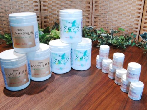 健康食品　クロレラ＋エゾウコギ根粒＋ビタミンB群＋ビタミンE＋亜鉛のセット