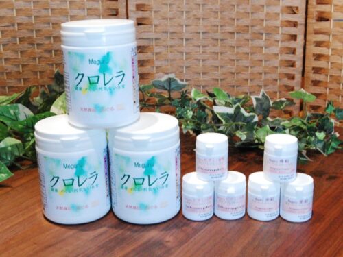 健康食品　クロレラ＋ビタミンB群＋亜鉛のセット