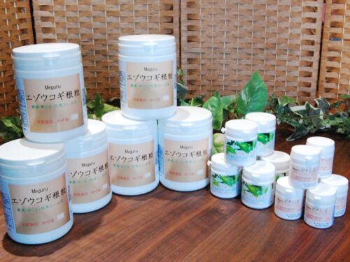 健康食品　ビタミンCとビタミンEがエゾウコギ根粒を助ける